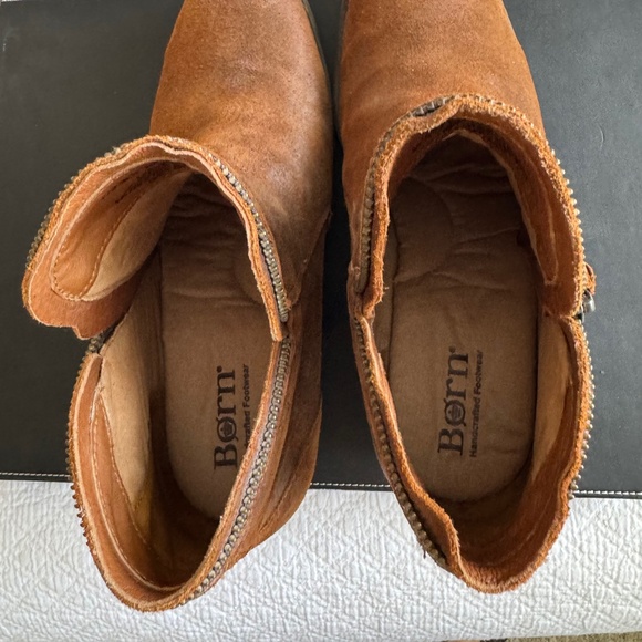 Born Montoro Distressed Moto booties - Picture 7 of 10